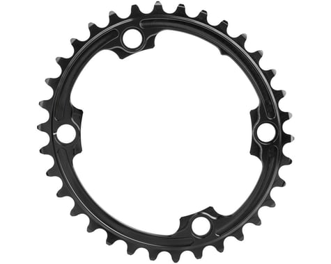 Absolute Black Premium 2x Oval Chainring (Black) (110mm BCD)
